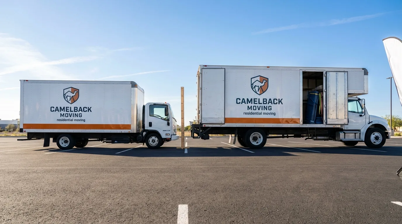 Moving truck size capacity guide in Missoula
